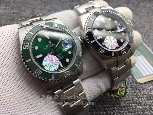勞力士手錶 SUB藍水鬼A7升級版 2836機 Rolex機械男士腕表  hds1162